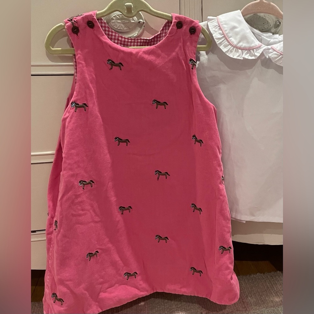 The Bailey Boys Reversible Horse Embroidered Size 5 Dress